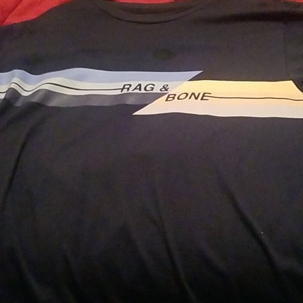 Rag & Bone logo tee